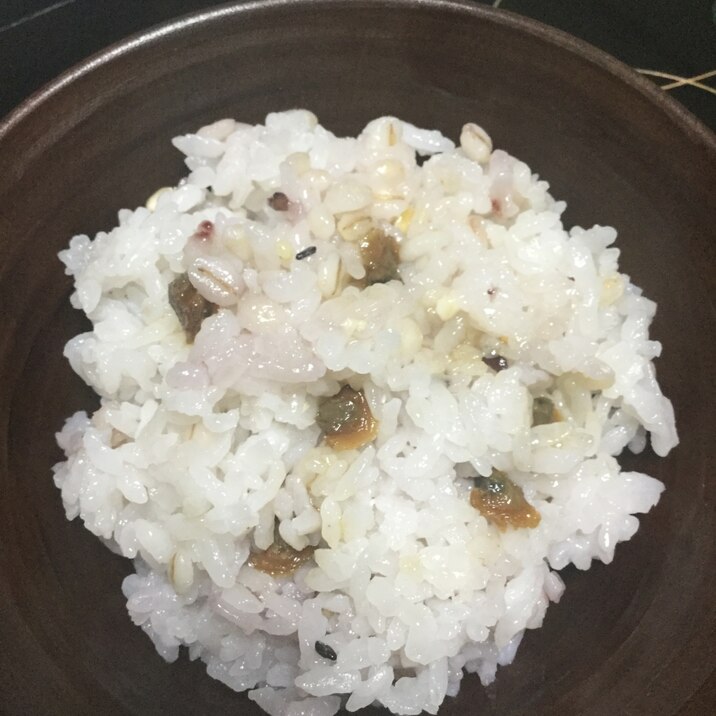 しじみの佃煮で炊き込みご飯